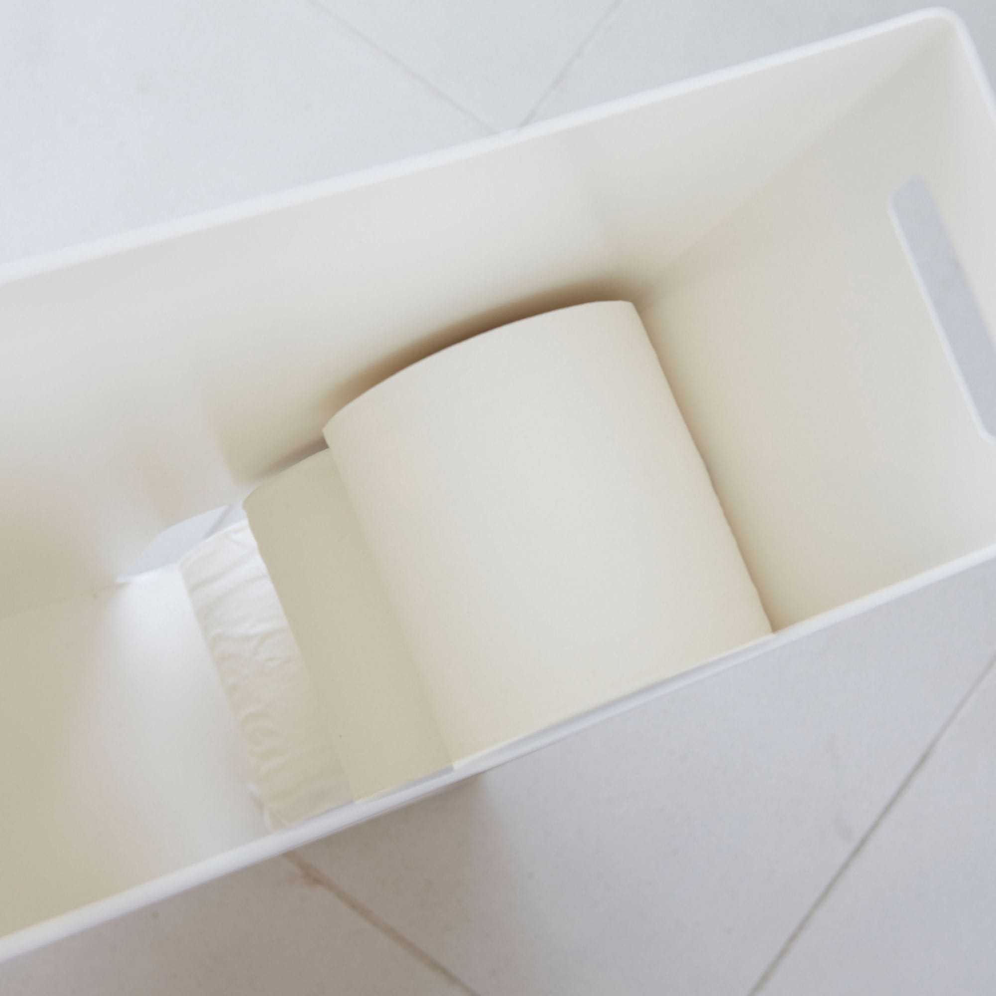 Yamazaki Tower Toilet Paper Stocker White Kitchen Warehouse™